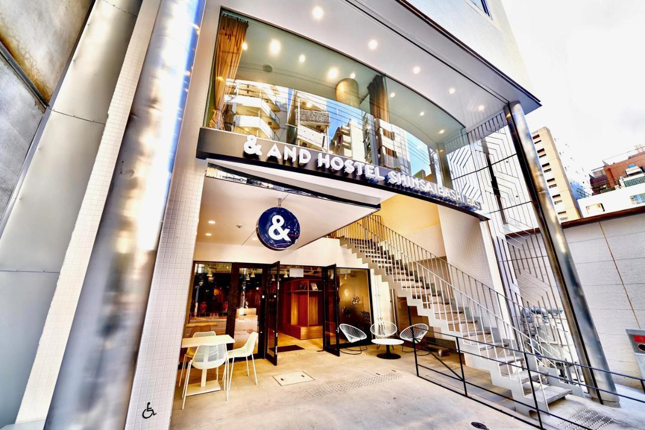 &And Hostel Shinsaibashi East Osaka Exterior foto